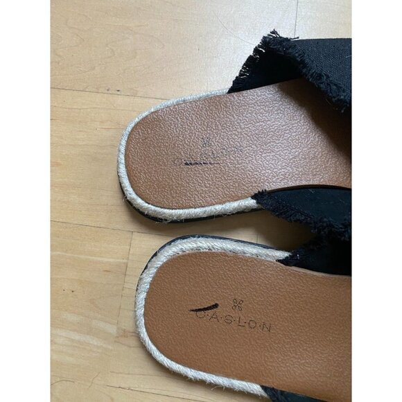 Caslon Women's black "Paxton" slide sandals sz 7 - Picture 5 of 7